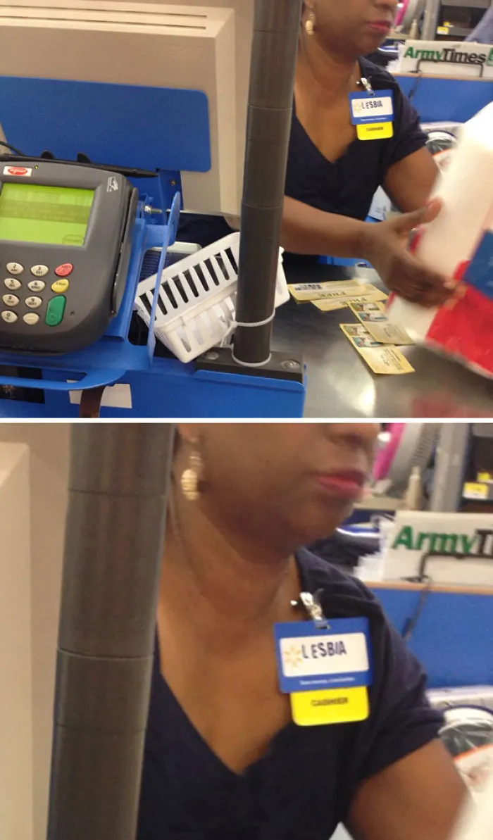 Unfortunate Name Tag