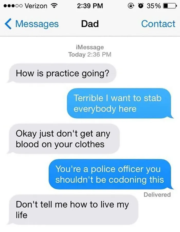 60 Of The Funniest Texts From Dads Ever