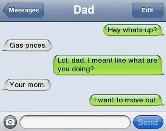 60 Of The Funniest Texts From Dads Ever