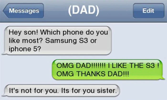 60 Of The Funniest Texts From Dads Ever