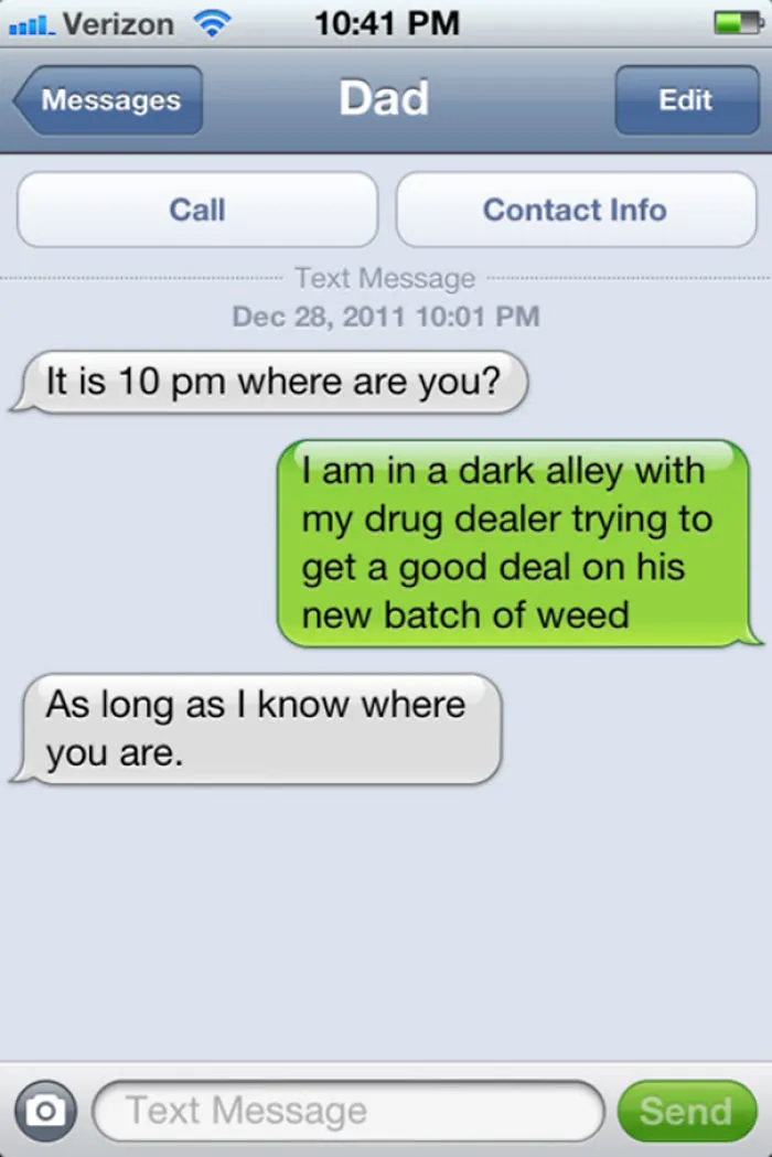 60 Of The Funniest Texts From Dads Ever