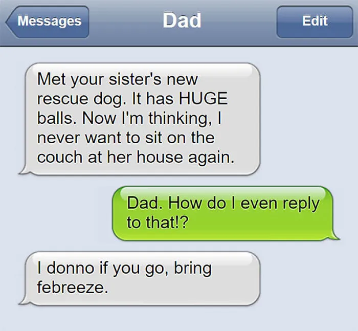 60 Of The Funniest Texts From Dads Ever