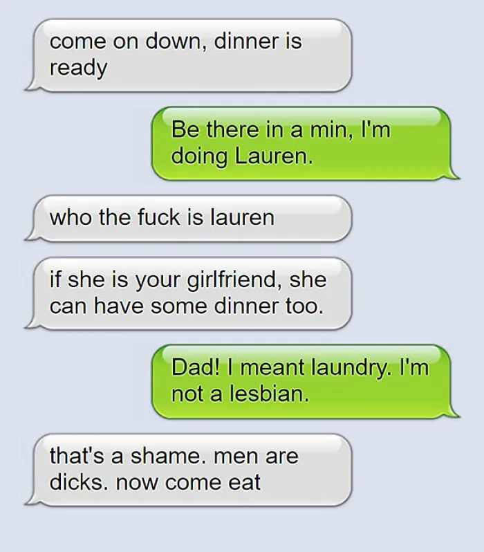 60 Of The Funniest Texts From Dads Ever