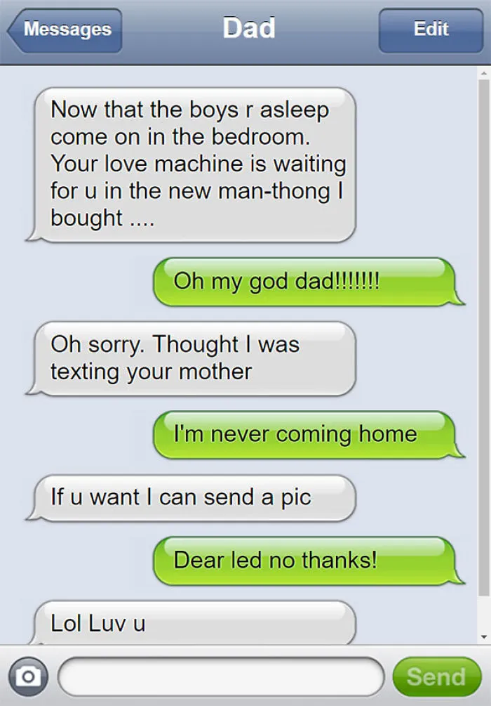 60 Of The Funniest Texts From Dads Ever