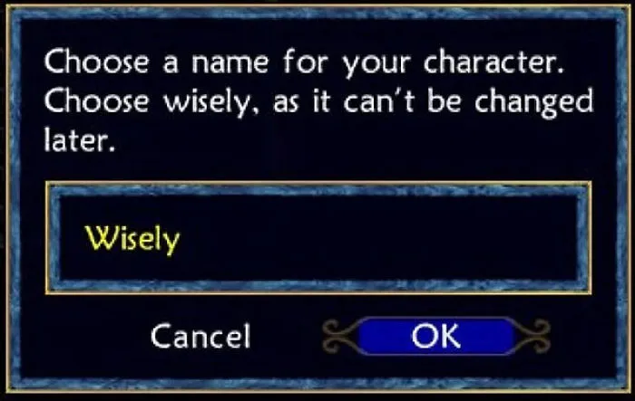 He Chose... Wisely