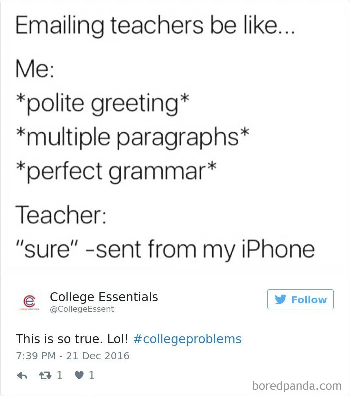 136 Hilarious Posts About College That Will Make You Laugh, Then Cry