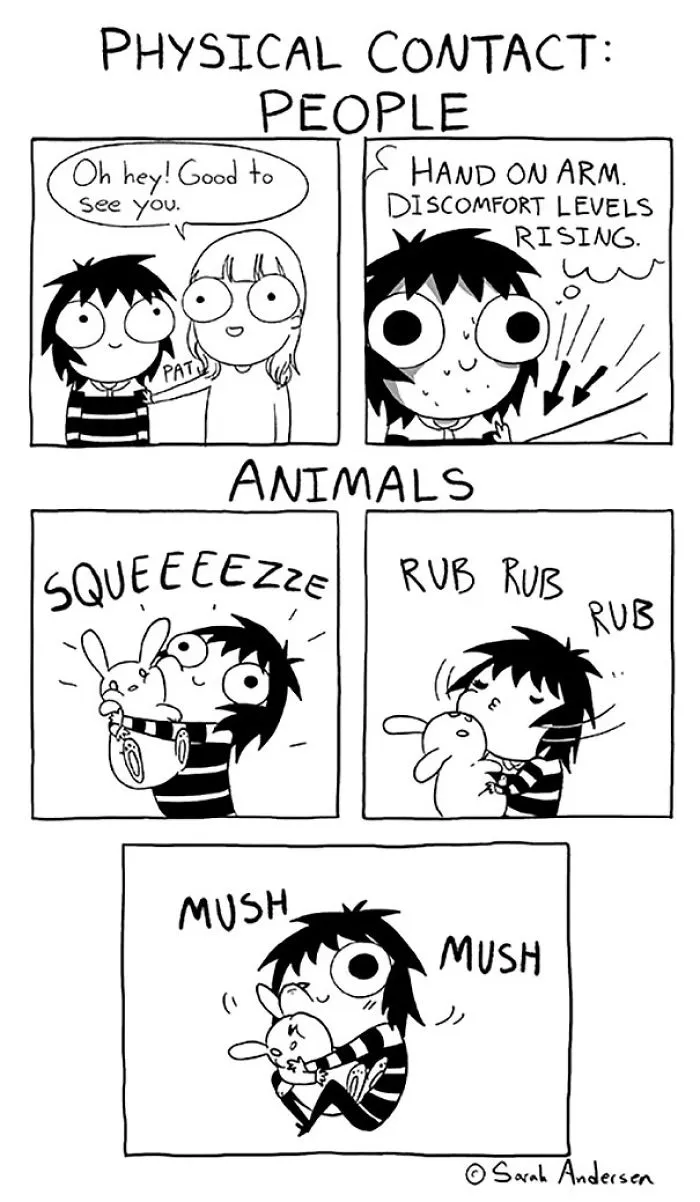 125 Hilariously Honest Comics By Introvert Artist Sarah Scribbles