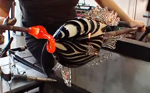 Sculpting A Fish Out Of Glass