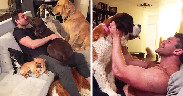 This Man Won't Stop Adopting Rescue Animals, And Here's How He Lives