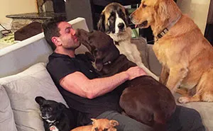 This Man Won't Stop Adopting Rescue Animals, And Here's How He Lives