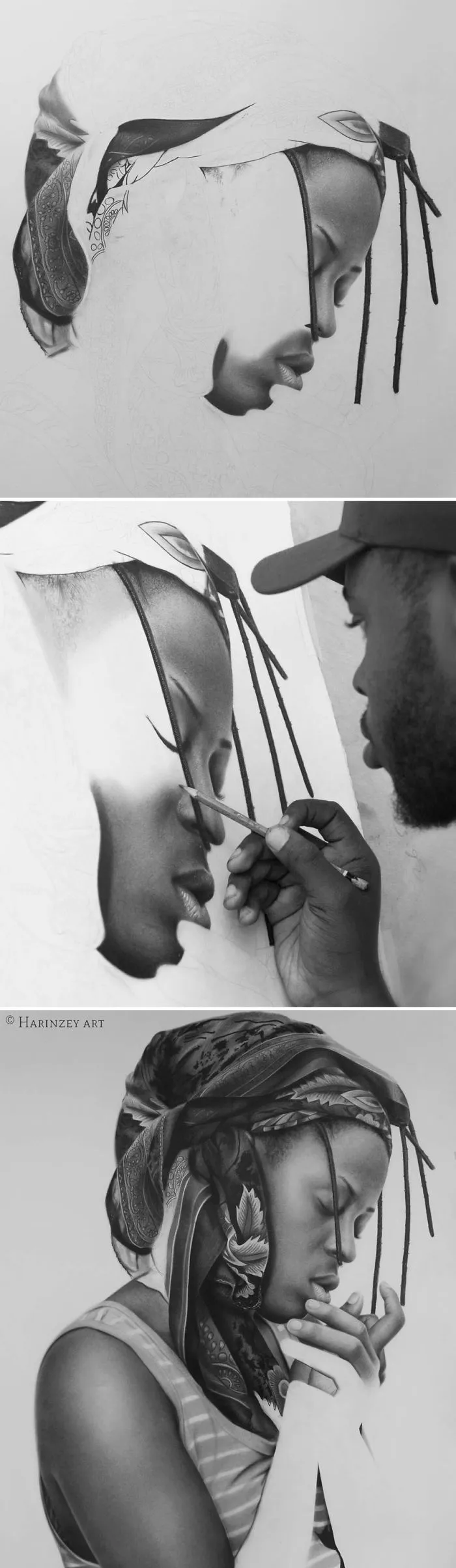 Unbelievably Realistic Pencil Drawings By This Nigerian Artist Look More Real Than Photos Themselves