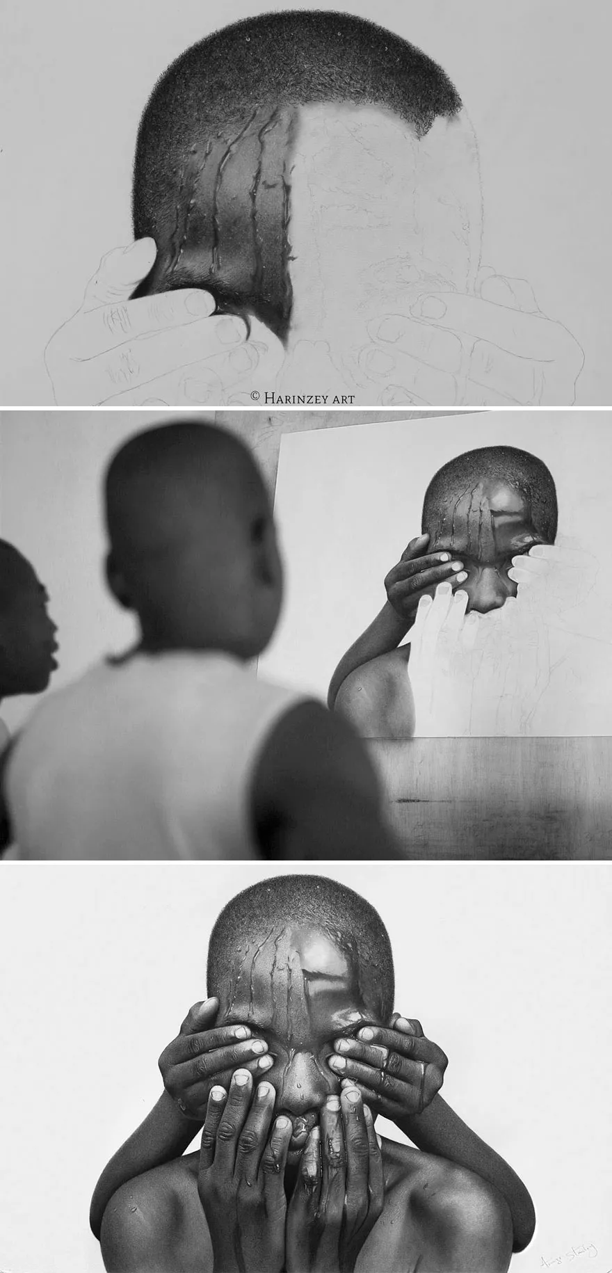 Unbelievably Realistic Pencil Drawings By This Nigerian Artist Look More Real Than Photos Themselves