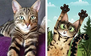 I Make Portraits Of People's Pets Inspired By Their Personalities