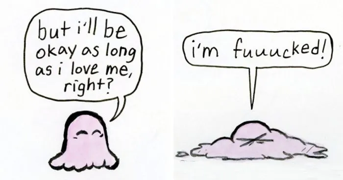 I Created A Comic Strip To Turn My Depressive Pain Into Laughs