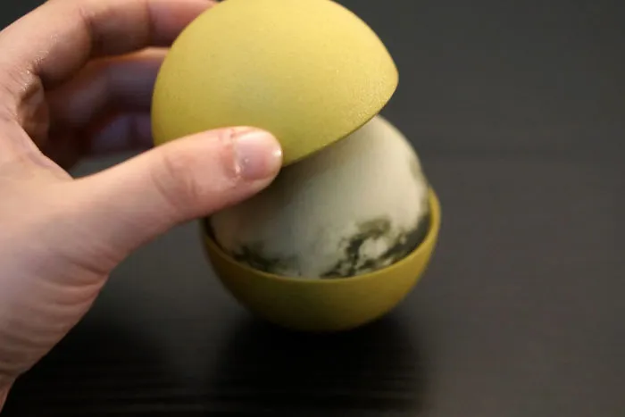Titan And Cloud Cover Globe