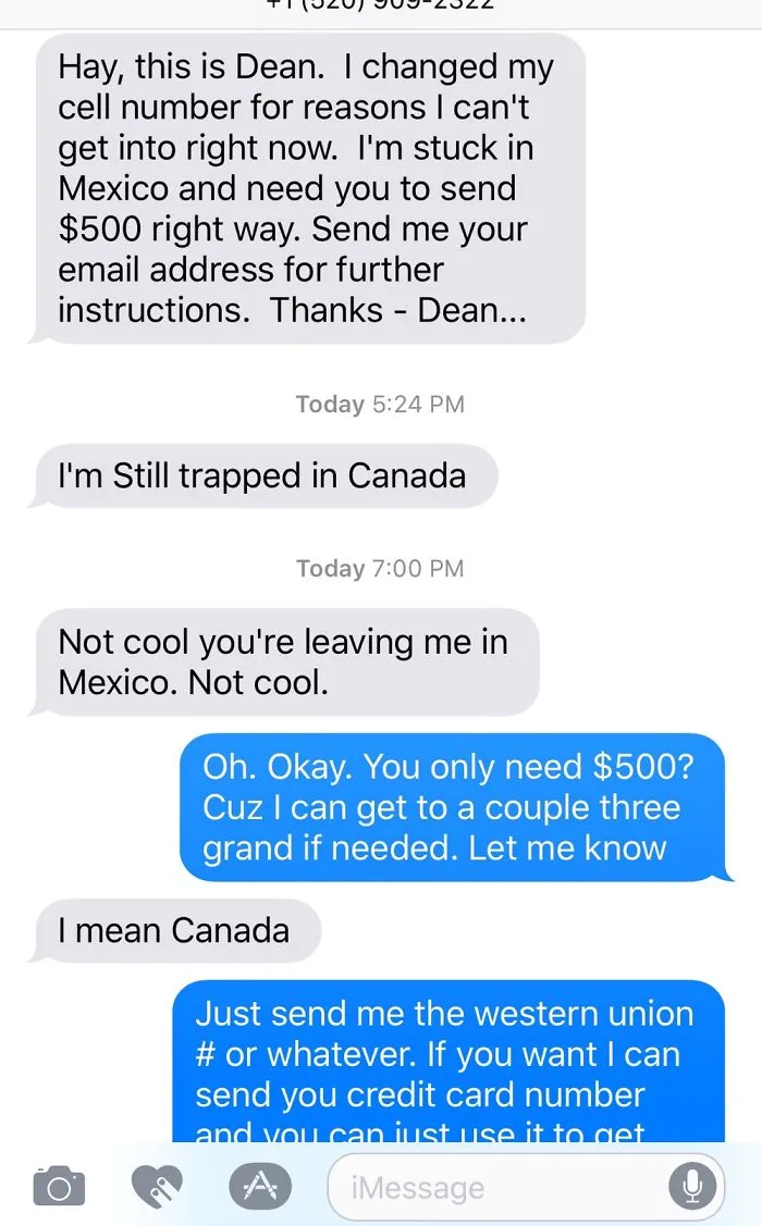 Owning A Text Scammer