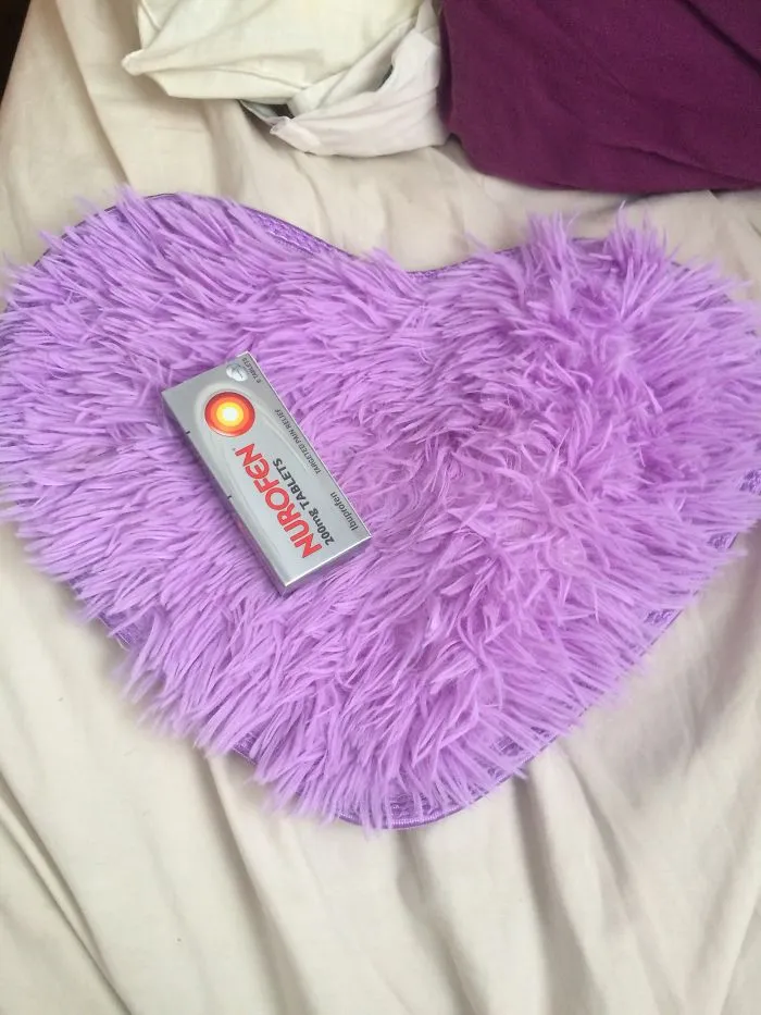 Was Supposed To Be A Big Heart Shaped Rug For My Room