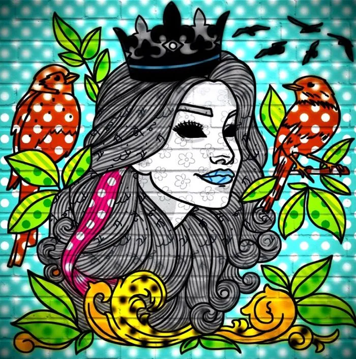 10 Year Old Uses Colorfy App To Create Amazing Art