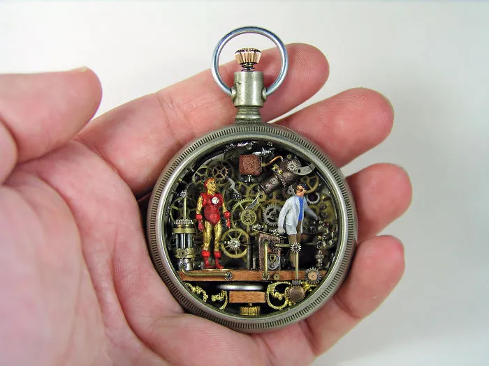 I Make Entire Miniature Worlds Inside Pieces Of Jewelry