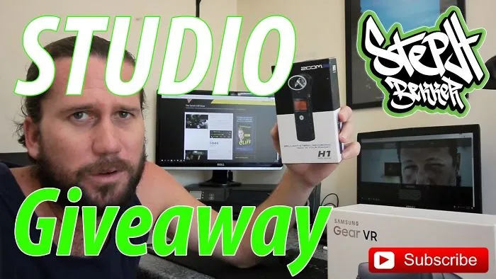Samsung Gear Vr, Zoom H1 Recorder & Rode Mic Crazy Giveaway!!!