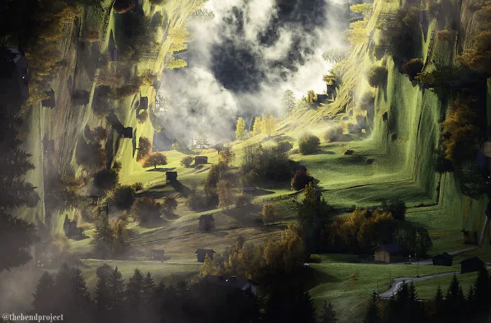 Inspired By My Favorite Movies, I Bend Landscapes In Photoshop