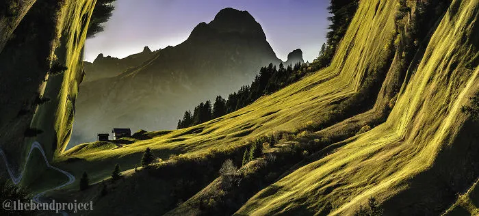 Inspired By My Favorite Movies, I Bend Landscapes In Photoshop