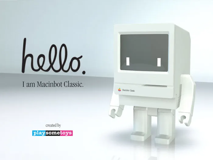 I Created A Designer Toy That Mac Fans Will Love. Introducing Macinbot Classic