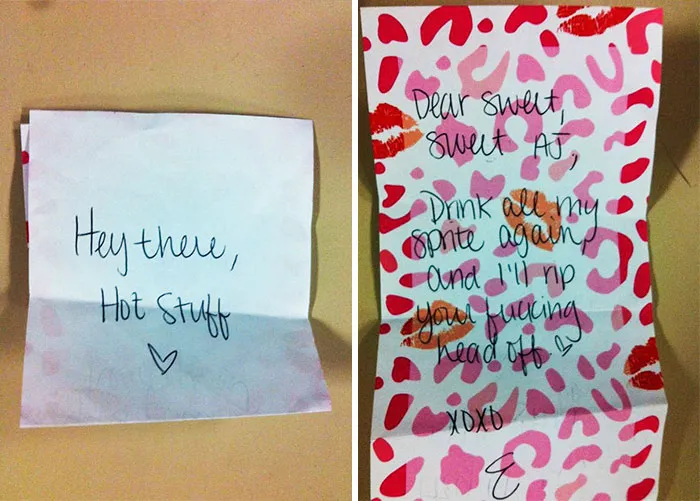 Note My Girlfriend Left Me In The Morning Before Work... What A Sweet Sweet Girlfriend