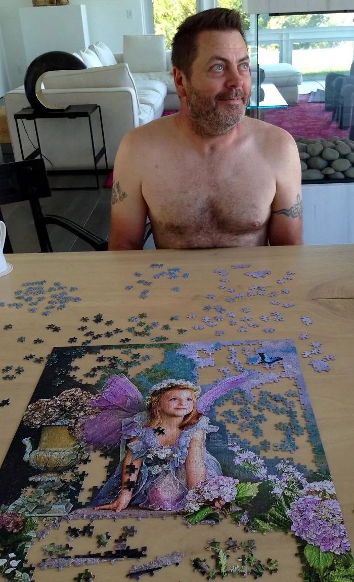 21 Times Nick Offerman And Megan Mullaly Fit Together Like 2 Pieces Of A Puzzle