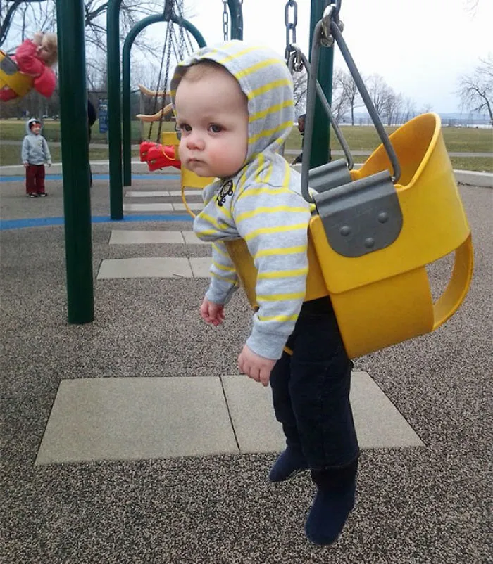 The Unbridled Ecstasy Of Your First Time On A Swing