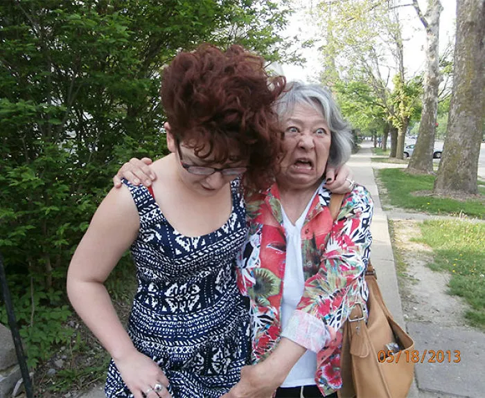 Showing My Grandma My Tattoo For The First Time