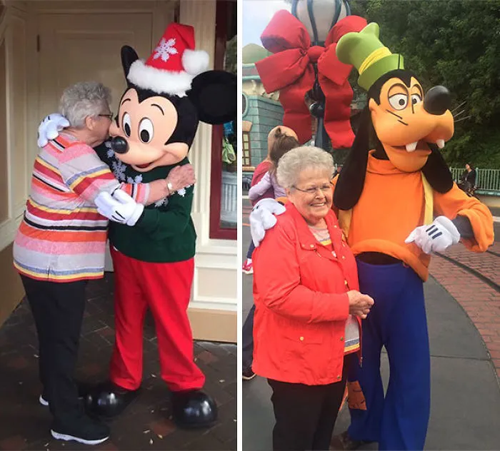 Took My 81 Year Old Grandma To The Happiest Place On Earth For The First Time Ever
