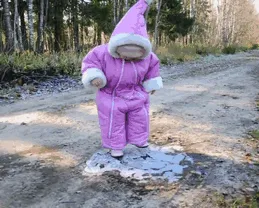 First Time Walking On Ice
