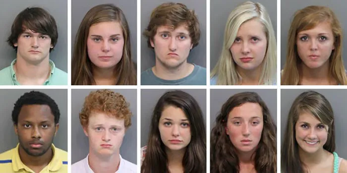 A Bunch Of Kids Made The Local Paper For Underage Drinking. One Girl Had No Fs To Give
