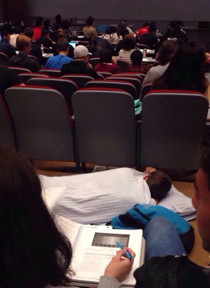 The Amount Of F*cks Were Below Zero At My Morning Lecture