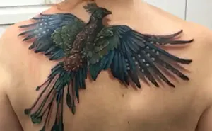 Incredible Flying Phoenix Tattoo