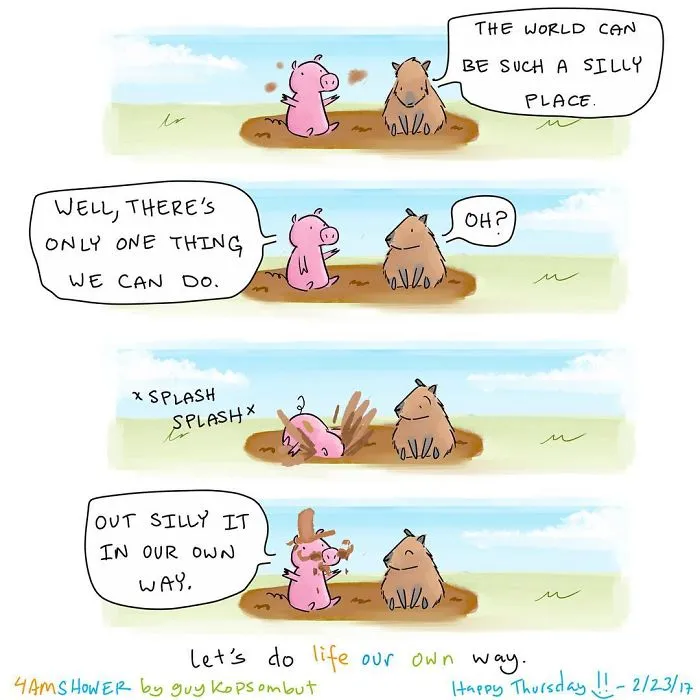 100 Super Happy Animal Comics That'll Make Your Monday