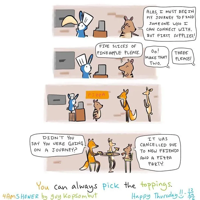 100 Super Happy Animal Comics That'll Make Your Monday