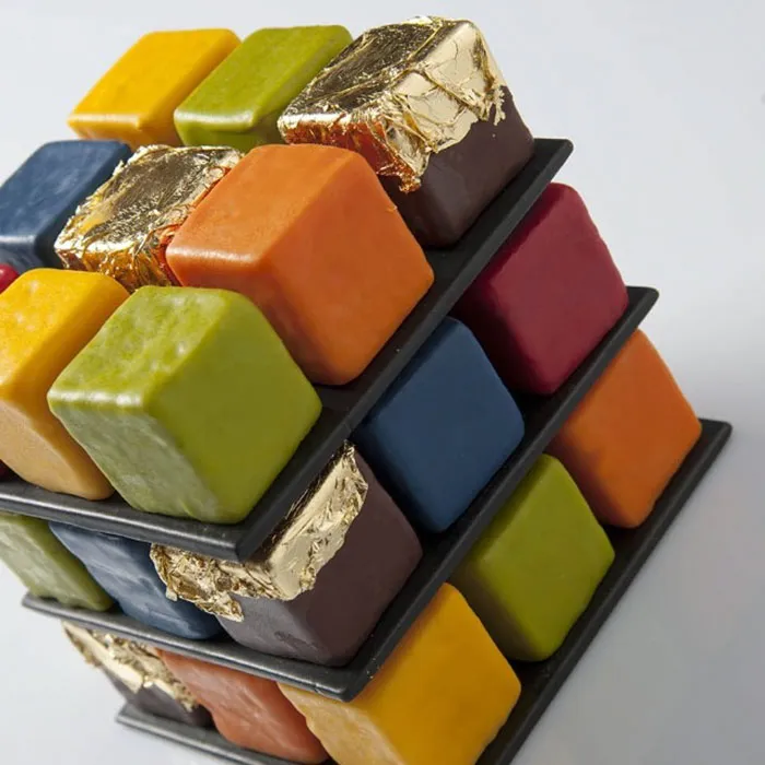 Rubik’s Cakes Are A Thing And They're Too Pretty To Eat