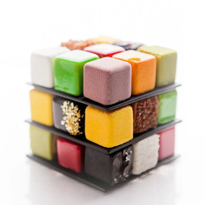 Rubik’s Cakes Are A Thing And They're Too Pretty To Eat