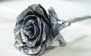 Turning Scrap Metal Into A Rose