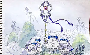 Dad Turns His Sons' Doodles Into Anime Characters, And The Result Is Amazing