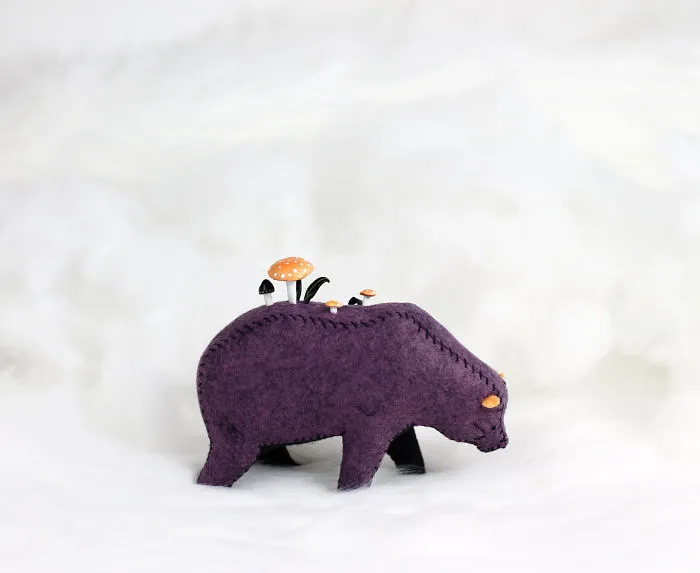 I Felt Bears That Carry Tiny Worlds On Their Shoulders