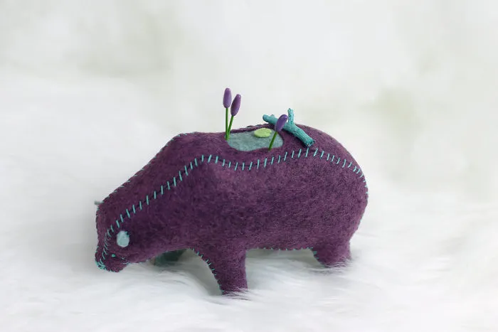 I Felt Bears That Carry Tiny Worlds On Their Shoulders