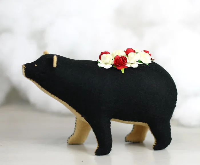 I Felt Bears That Carry Tiny Worlds On Their Shoulders