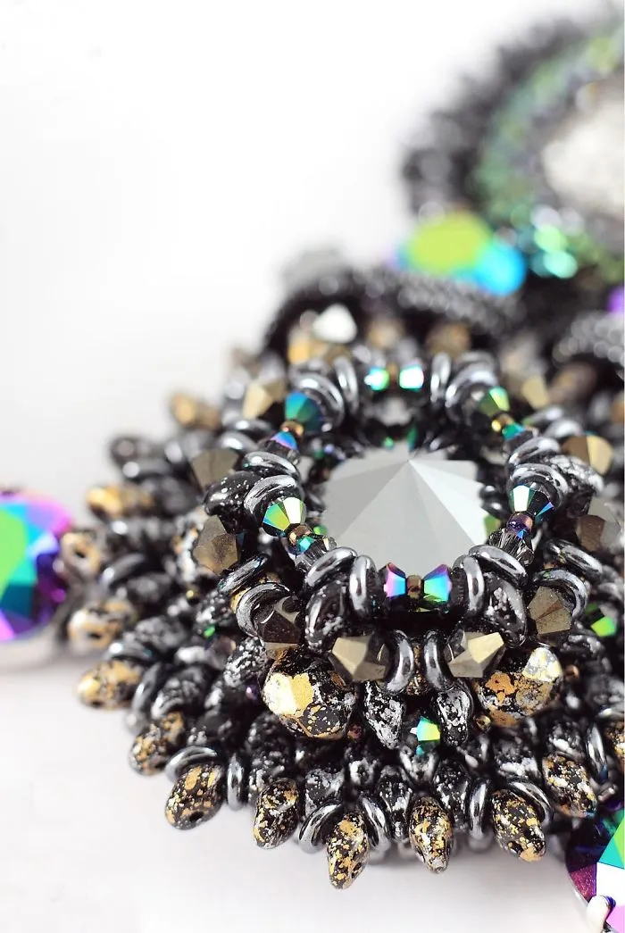 Gorgeous Seed Bead Webs: 25 Amazing Jewelries By Apollinariya Koprivnik