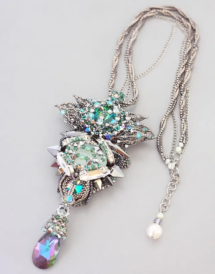 Gorgeous Seed Bead Webs: 25 Amazing Jewelries By Apollinariya Koprivnik