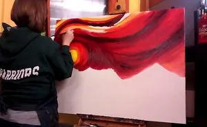 I Make Time Lapse Videos Of My Paintings