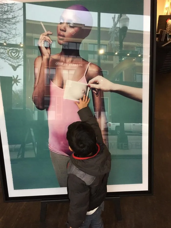 Llevé a mi hijo de 2 años y medio a una galería de arte