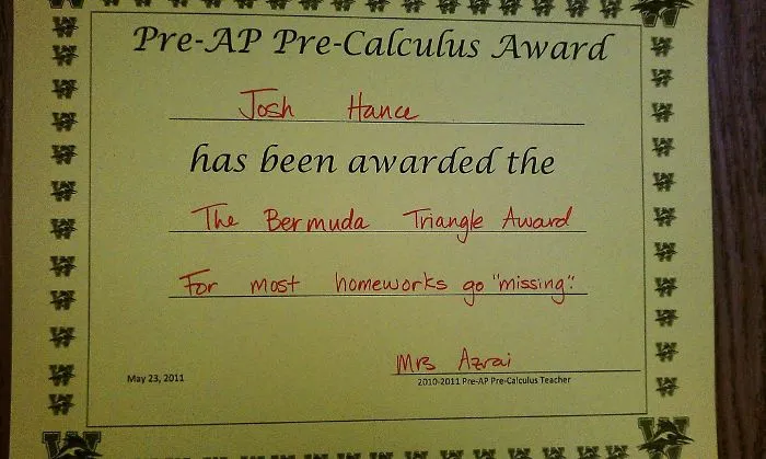 Look What I Got From My Teacher
